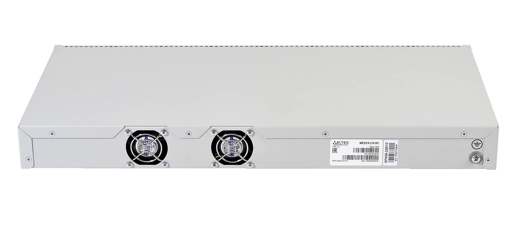 Ethernet-коммутатор MES2411X, 8x1G RJ45 + 11x1G/10G SFP+, L3, 220V AC